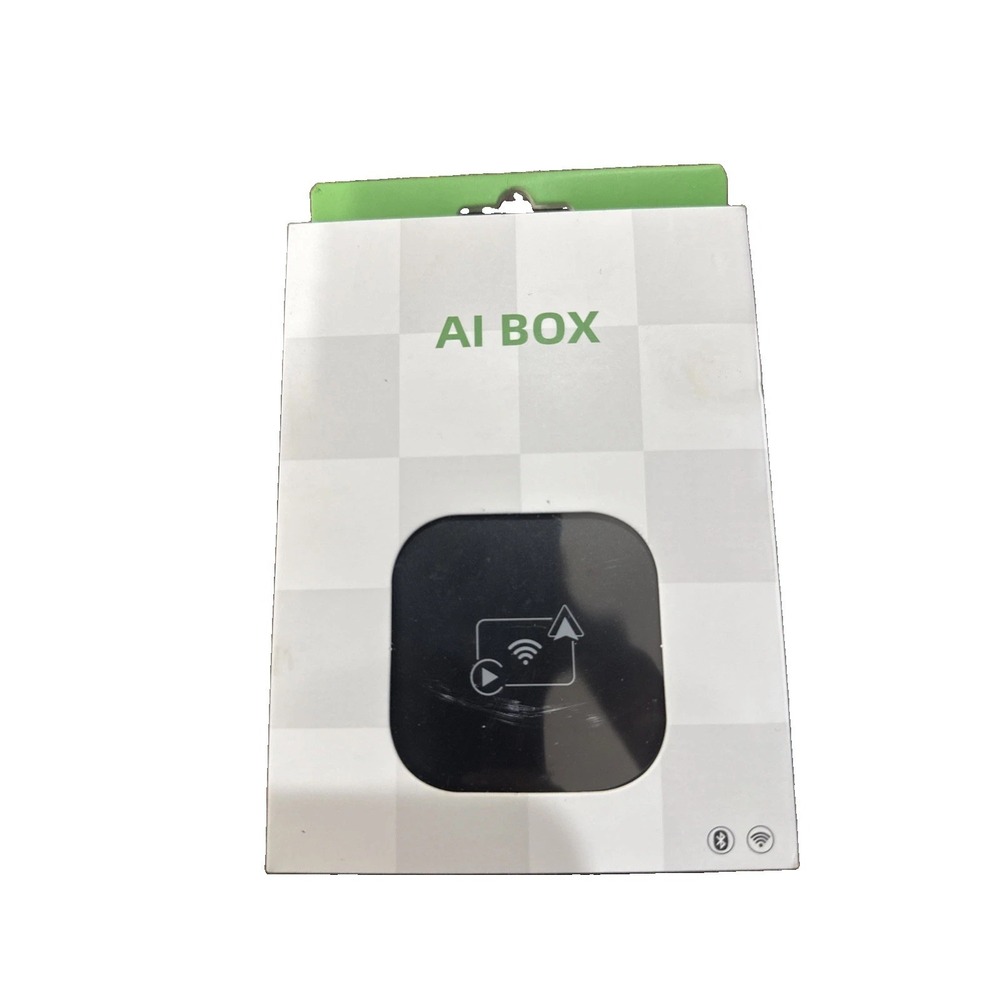 Wireless CarPlay Android Auto AI Box Adapter USB-C Plug & Play Bluetooth New